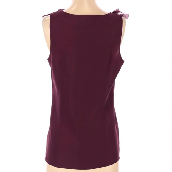 The Limited size small burgundy sleeveless top - Picture 3 of 5
